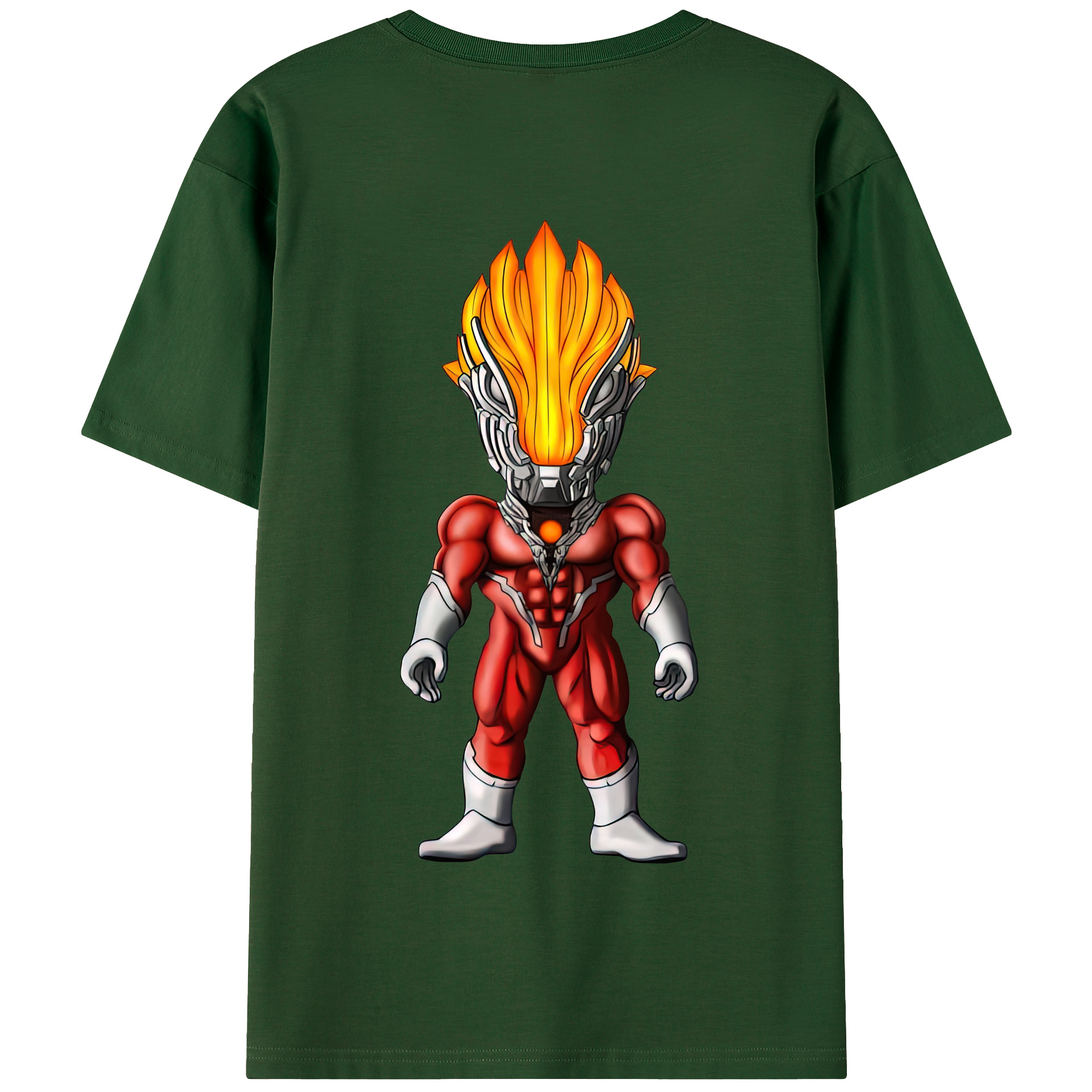 （画像用） ウルトラマン Ultraman 綿100％半袖Tシャツ（背面プリント）